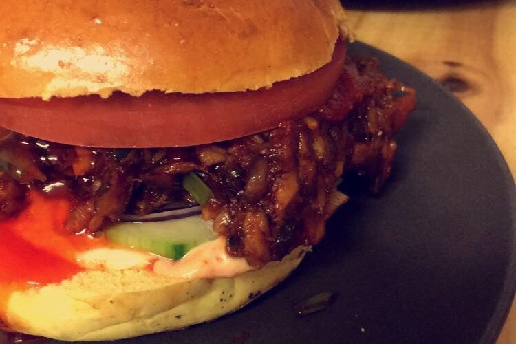 BBQ Shitake Burger